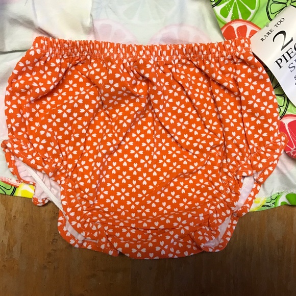 Rare Too Toddler Girls Fruit Sun Dress w/ Bloomers - Picture 3 of 4