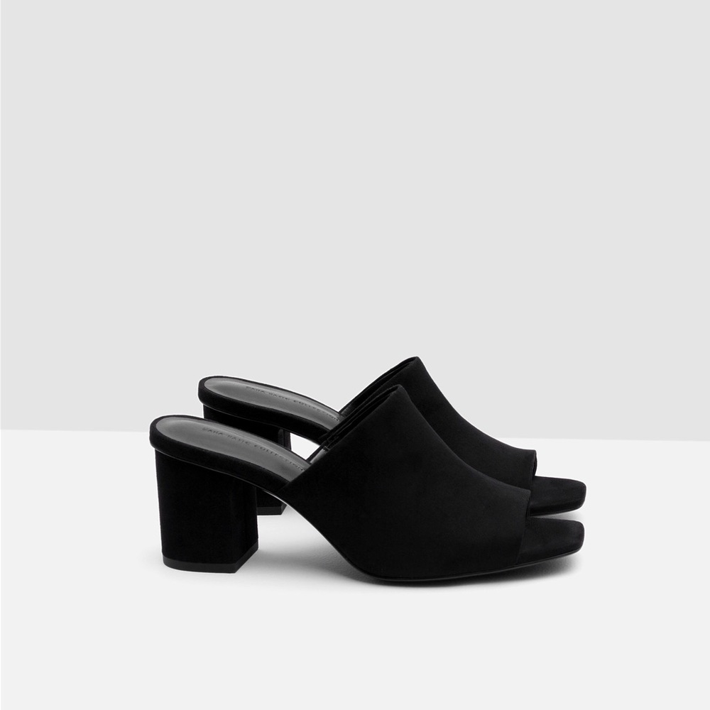 Zara Open Toed Mules