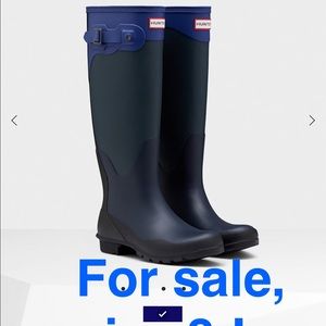 Hunter rain boots
