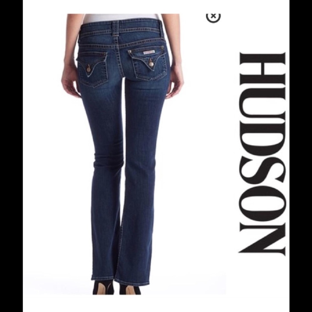 *SOLD* Hudson women jeans signature bootcut 24