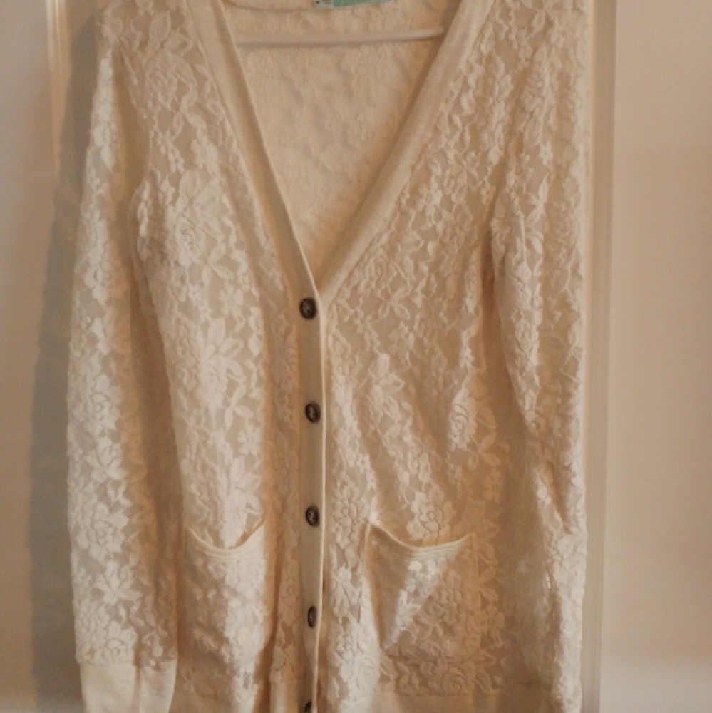 Lace cardigan