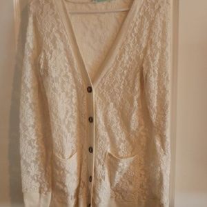 Lace cardigan