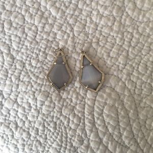 Kendra Scott Alex drop earrings in slate