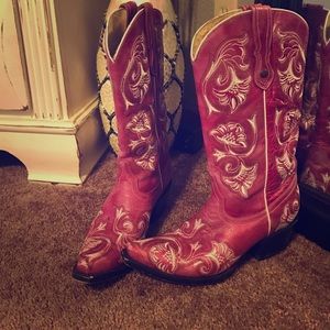 Pink Corral cowboy boots