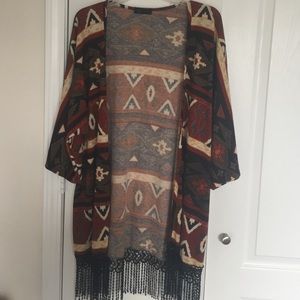 Aztec cardigan/ sweater