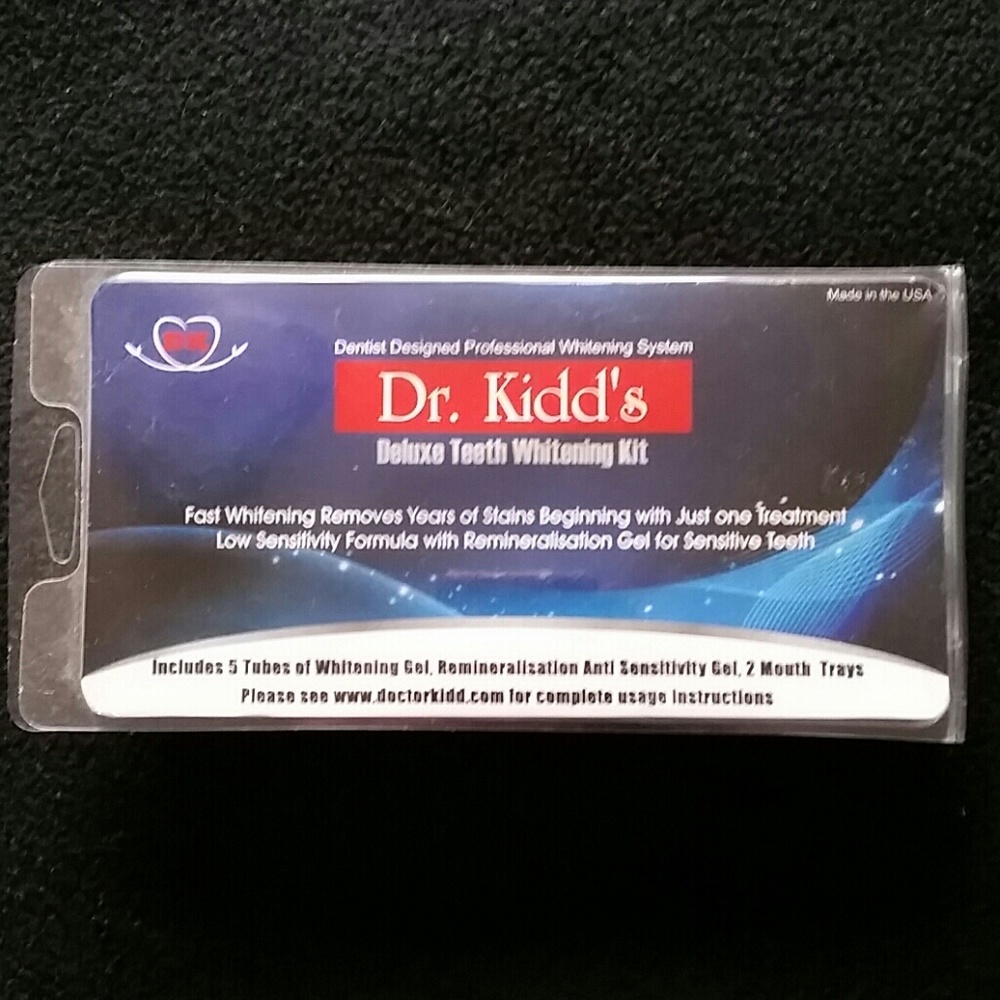 Dr. Kidd 's deluxe teeth whitening kit