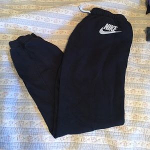 Nike cuffed ankle sweats