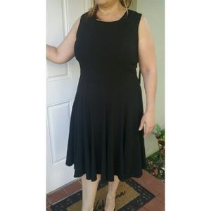 Black calvin klein dress