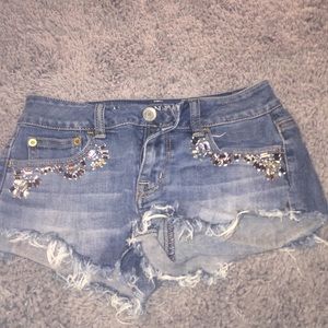 High waisted shorts