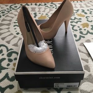 Shoemint Veronique Nude pumps