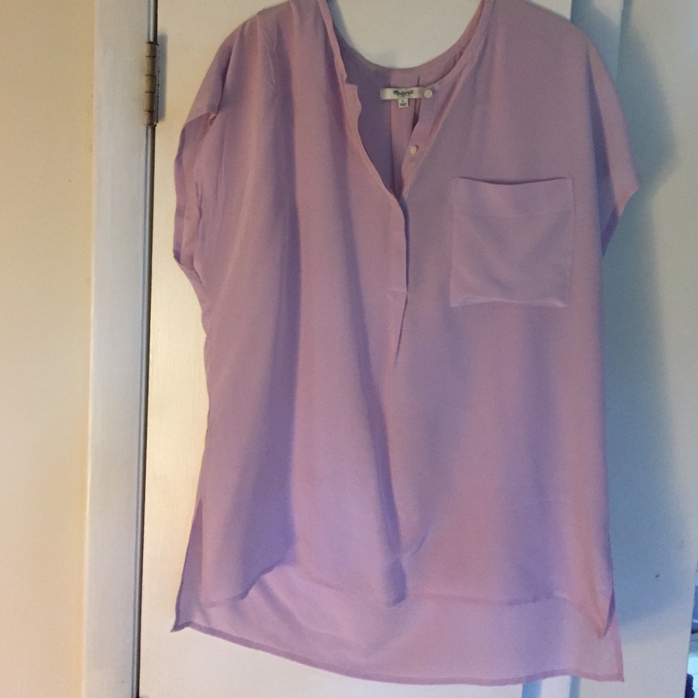 Silk Flowy Madewell Top