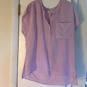 Silk Flowy Madewell Top