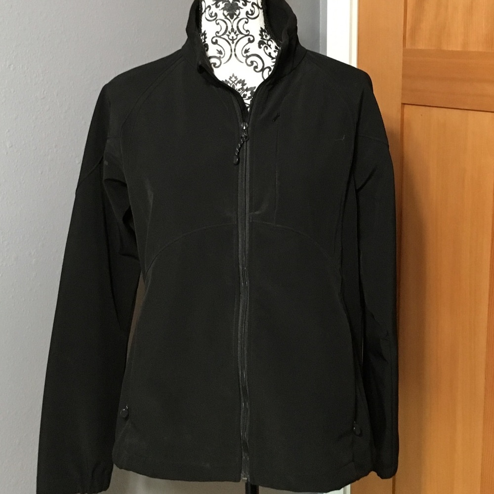 Black rain wind jacket