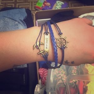 Nautical bracelet, never worn except to show