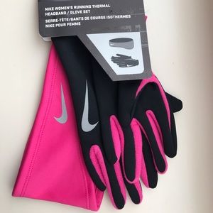 Nike Thermal Headband Glove Set