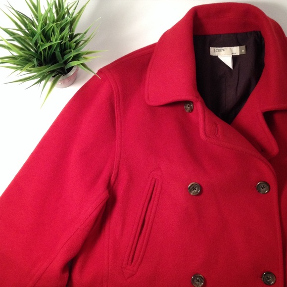 J. Crew Jackets & Blazers - J. Crew Red Jacket