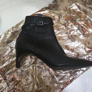 Lauren Ralph Lauren leather bootie