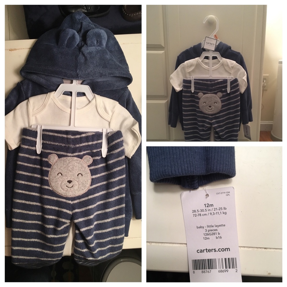 3 Piece Infant Clothing