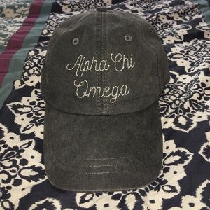 Alpha Chi Omega baseball hat