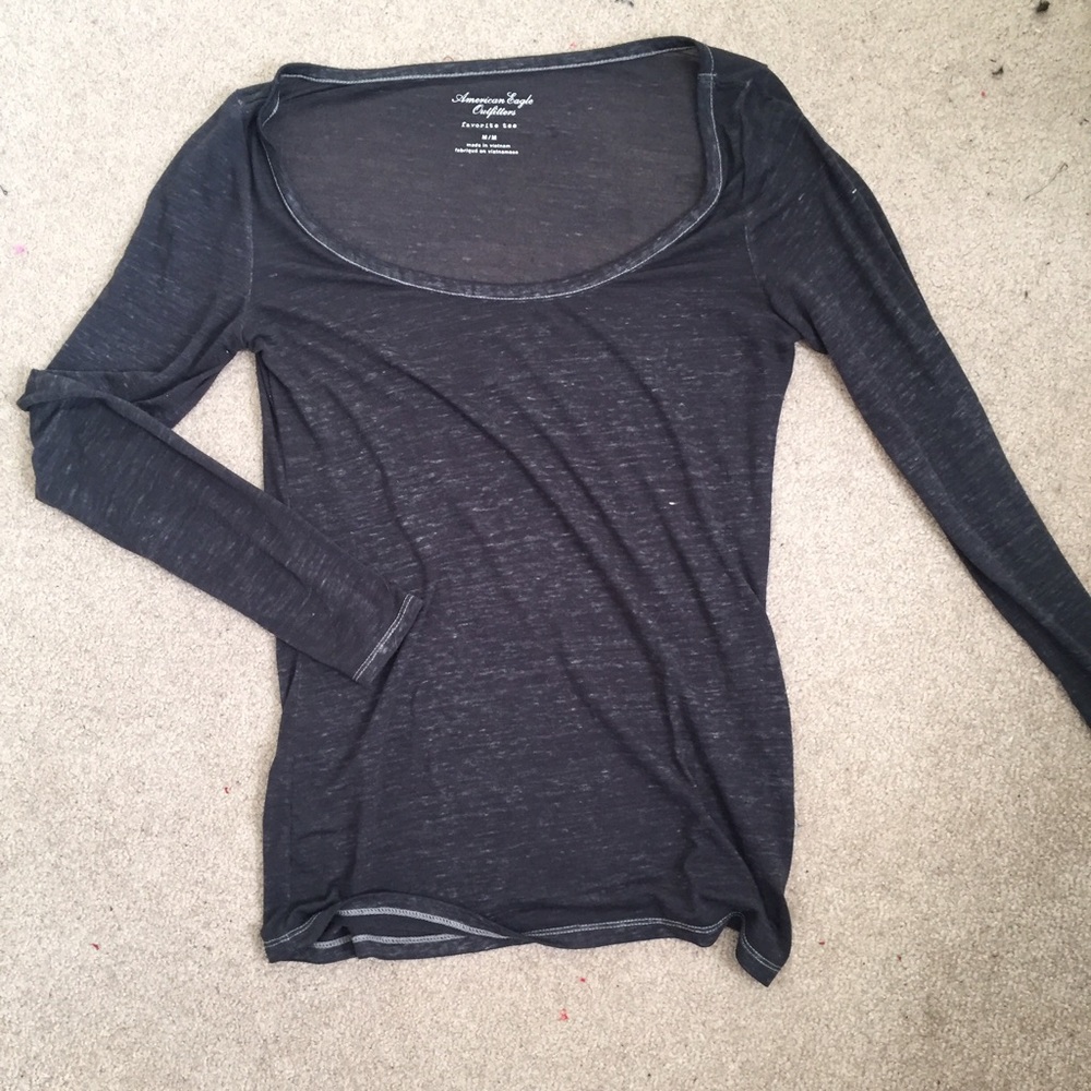 AEO Favorite Tee Gray