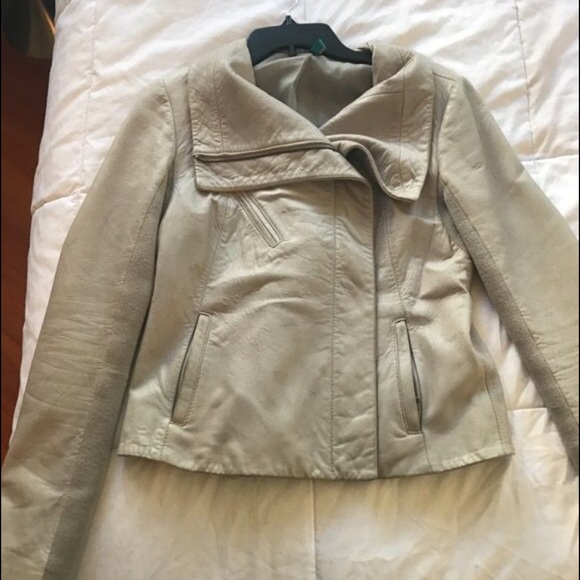 Truth and pride gray leather jacket size medium - Picture 1 of 3