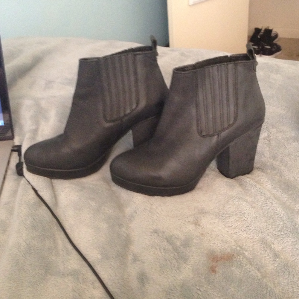 Topshop Chelsea ankle boots black