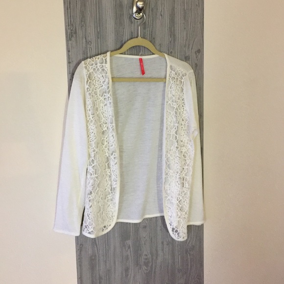 Ruby Ribbon Liz Cardigan "Off White" - Picture 2 of 4