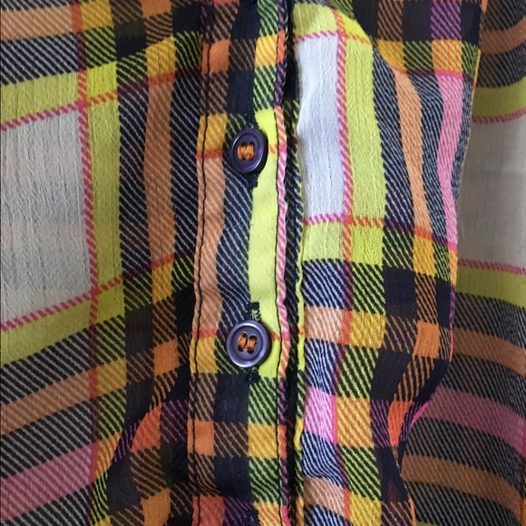 Mossimo Supply Co. Plaid Blouse - Picture 3 of 3