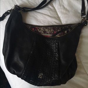 Elliot Lucas Black Leather Purse