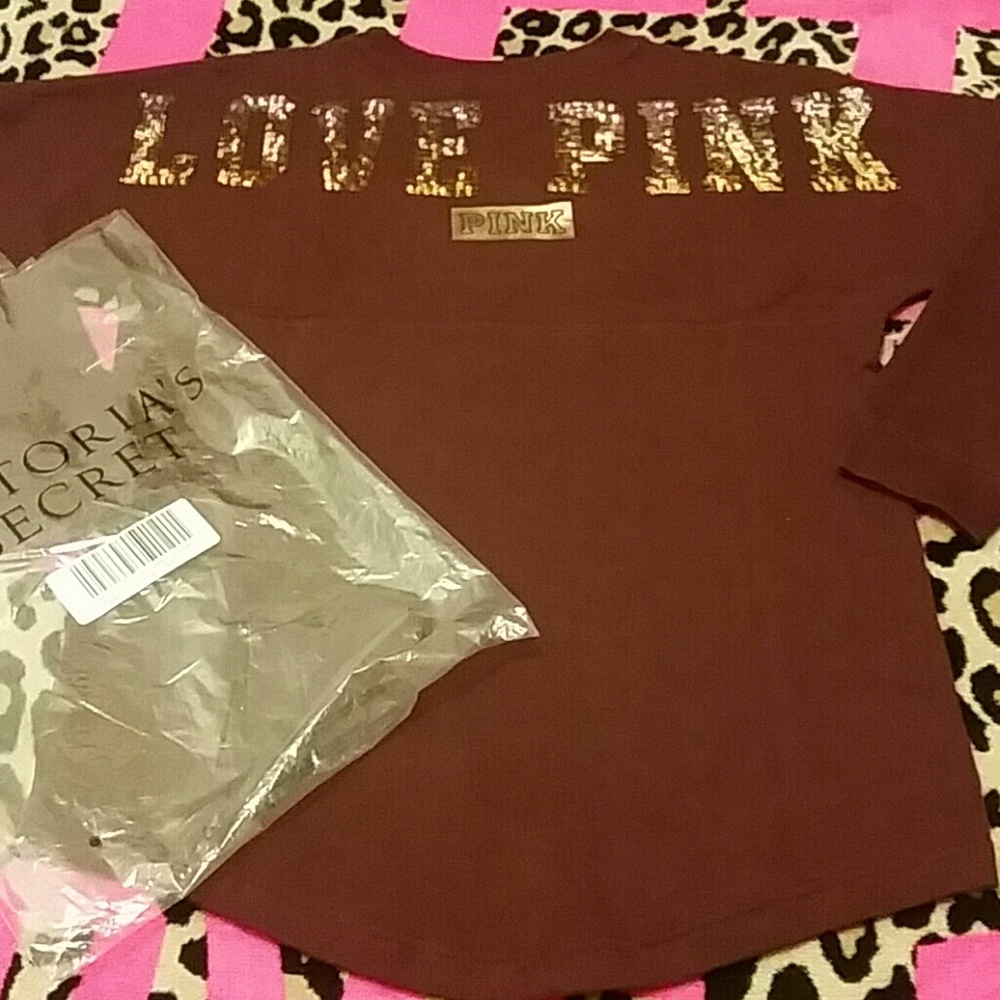 Victorias secret pink crew