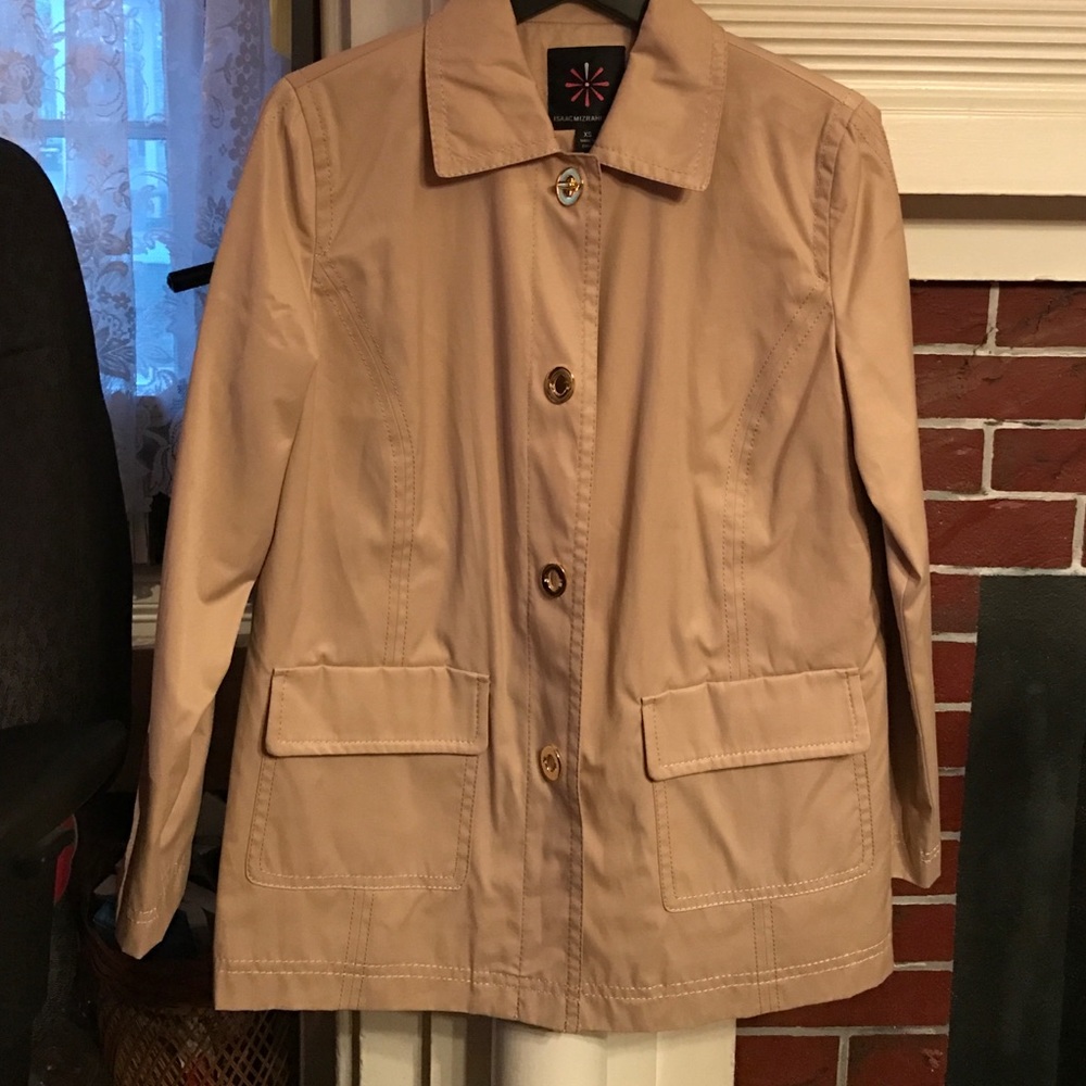 Isaac Mizrahi Light weight rain jacket SZ XS