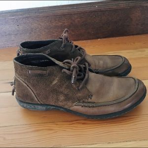 Born Leather Ankle Boots