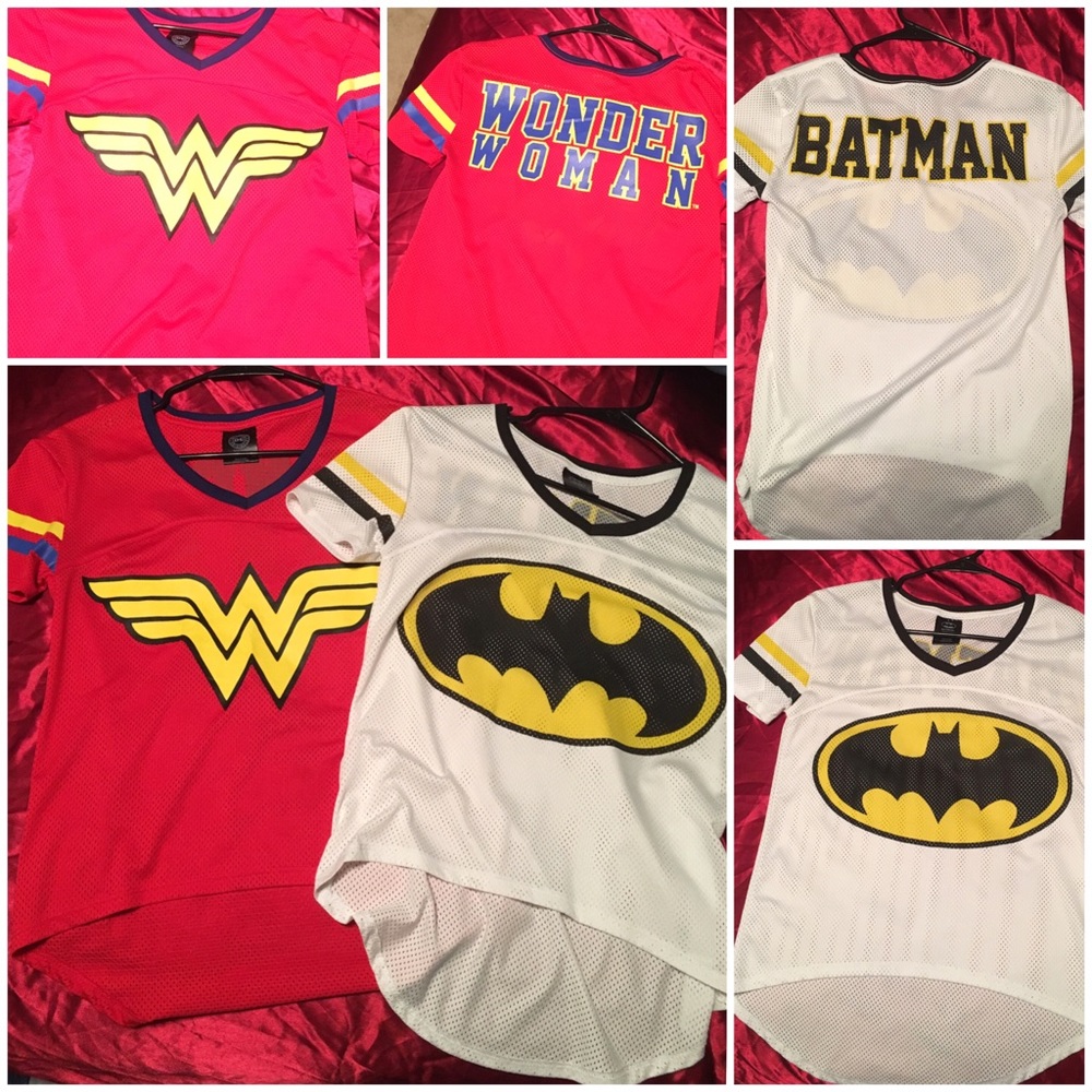 Batman mesh / see through jersey.