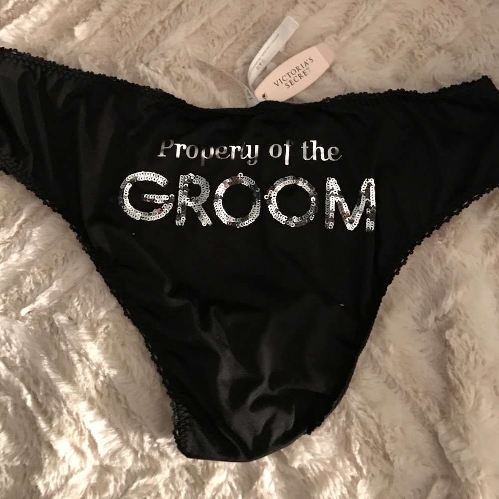 Victoria Secret "Property Of The Groom " Panties