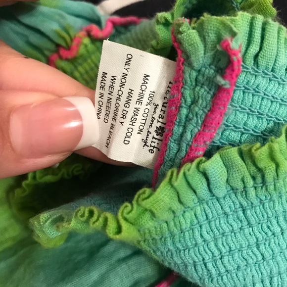 LF Tie Dye Pom Pom Short Shorts Size Small - Picture 2 of 3