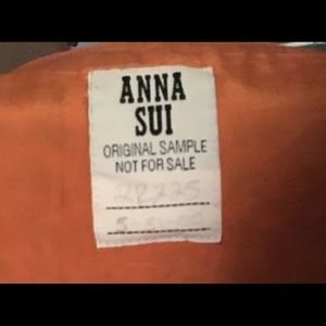 Anna sui original sample chiffon skirt