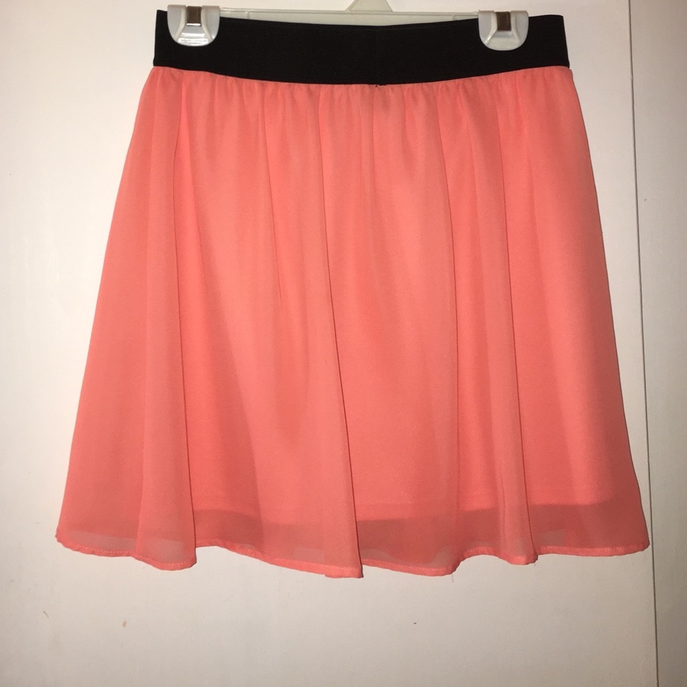 Orange Forever 21 skirt