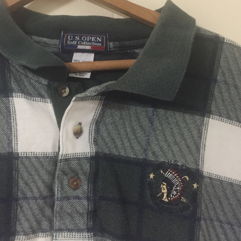 Vintage US OPEN 1995 Shinnecock Polo Golf Shirt