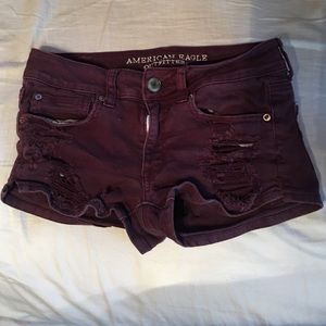 American eagle stretch shorts
