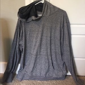 Basic Yeezy style all gray pullover hoodie