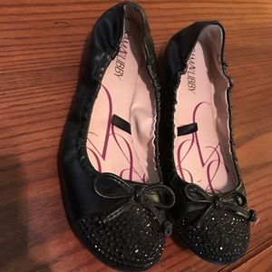 Sam & Libby Black flats