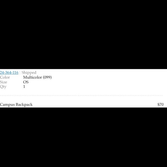 VS Victorias Secret Pink Campus Backpack Neon Red - Picture 5 of 5