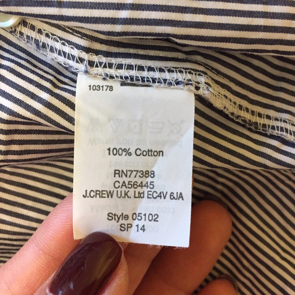 J.Crew button down shirt - Picture 6 of 6