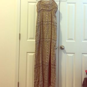 Anthropologie long lined dress 👗