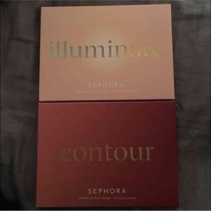Sephora contour & illuminate palettes bundle