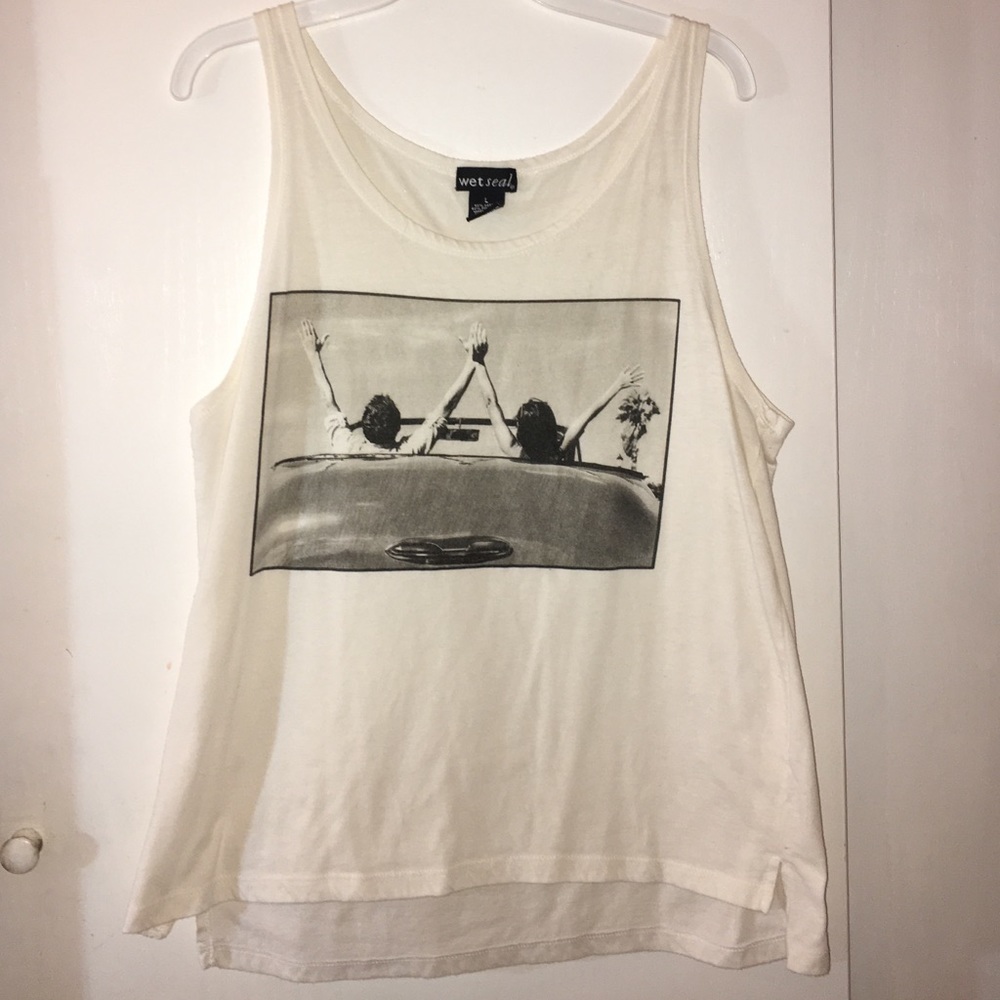 Wet Seal printed tank top