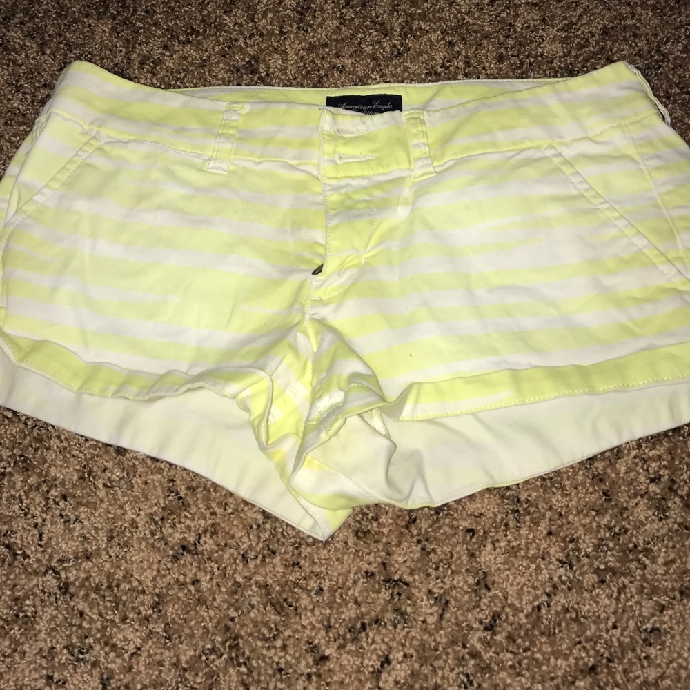 WORN TWICE ! American eagle shorts. Size 8