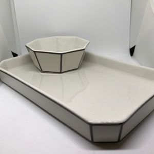 Odeme porcelain catchall + ring dish