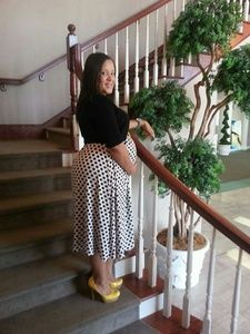 ASOS MATERNITY DRESS POLKA DOT