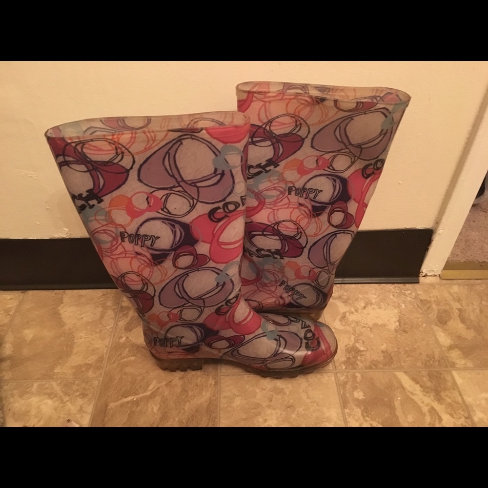 Coach Rain boots